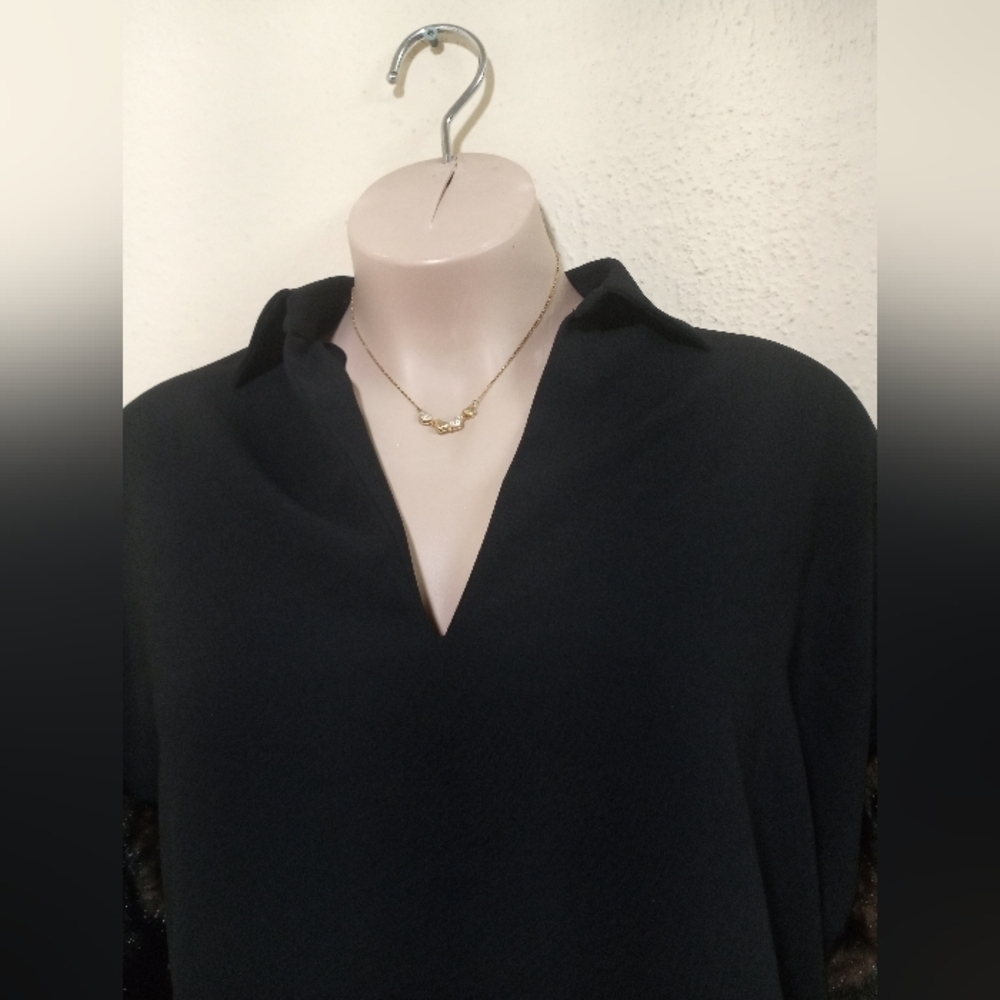 Zara Black Chic Blouse - Picture 3 of 9
